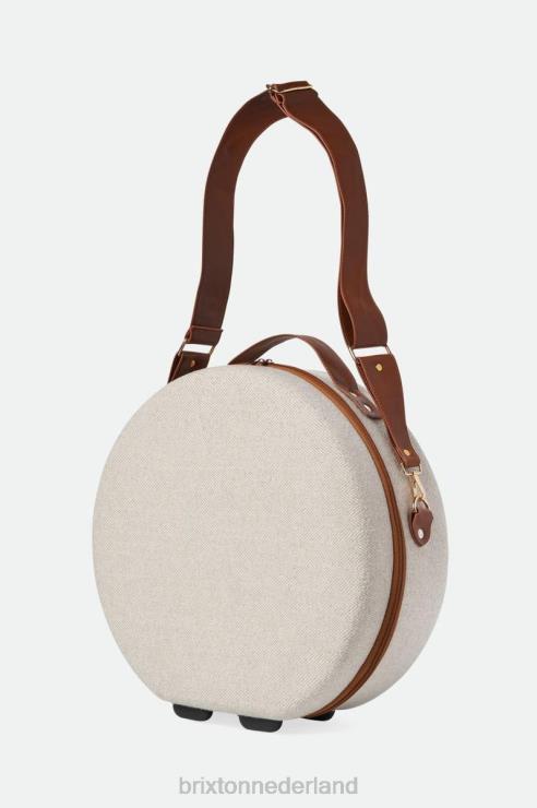 accessoires creme/beige Brixton 0ZD0J378 Heren gedaan juiste fedora reiskoffer