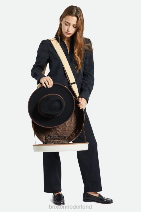 accessoires creme/beige Brixton 0ZD0J378 Heren gedaan juiste fedora reiskoffer