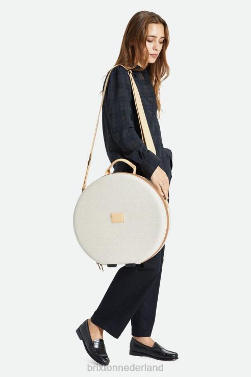 accessoires creme/beige Brixton 0ZD0J378 Heren gedaan juiste fedora reiskoffer