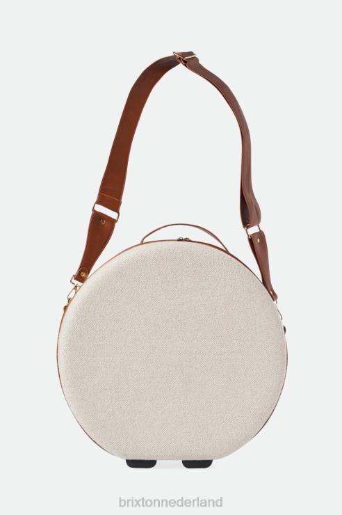 accessoires creme/beige Brixton 0ZD0J378 Heren gedaan juiste fedora reiskoffer