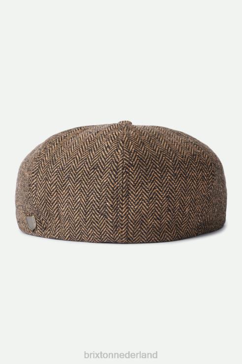accessoires bruin/kaki Brixton 0ZD0J304 Heren brood krantenverkoper pet