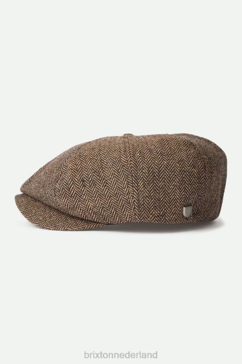 accessoires bruin/kaki Brixton 0ZD0J304 Heren brood krantenverkoper pet