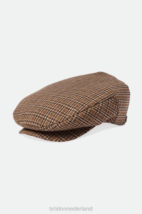 accessoires donkere aarde/zand Brixton 0ZD0J299 Heren hooligan platte pet