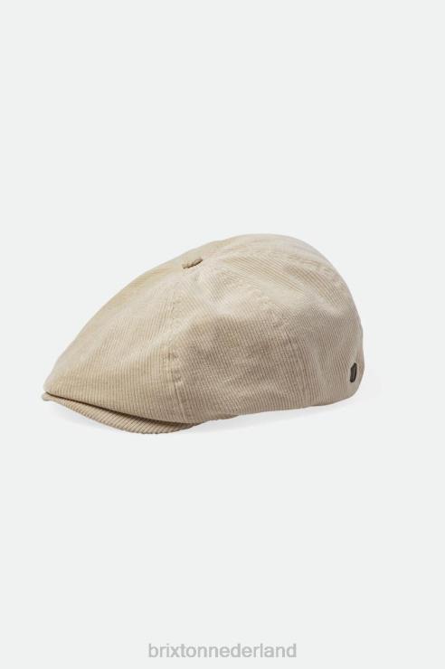 accessoires witte pet Brixton 0ZD0J301 Heren broed lichtgewicht krantenjongenspet