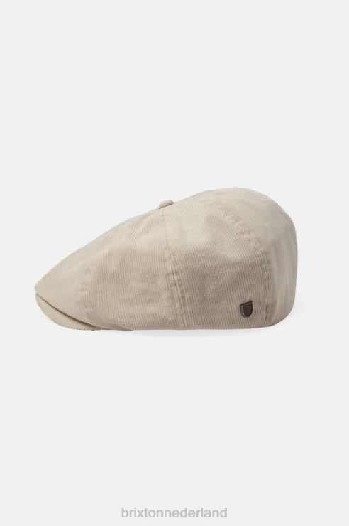 accessoires witte pet Brixton 0ZD0J301 Heren broed lichtgewicht krantenjongenspet