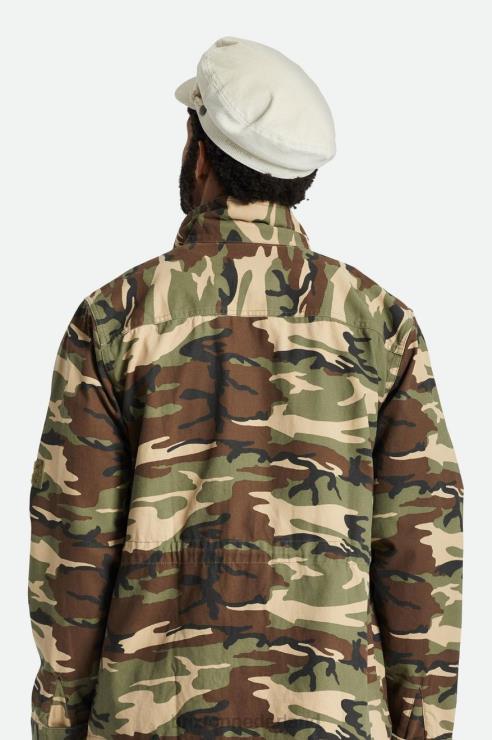 accessoires witte pet Brixton 0ZD0J309 Heren fiddler visser cap
