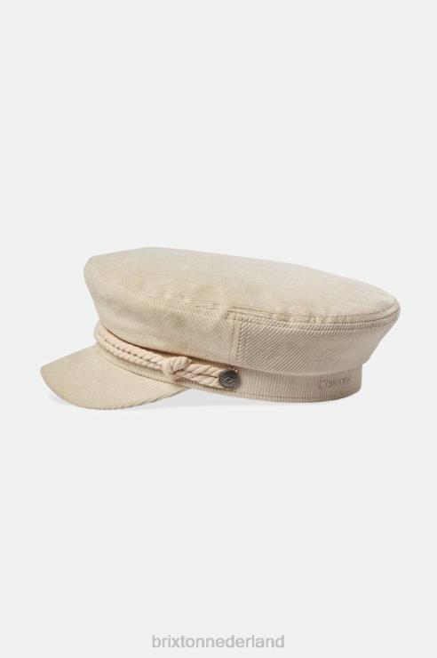 accessoires witte pet Brixton 0ZD0J309 Heren fiddler visser cap
