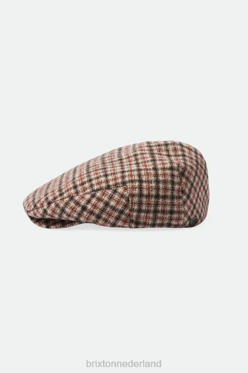 accessoires zand/donker aarde/paradijs oranje Brixton 0ZD0J295 Heren hooligan lichtgewicht platte pet
