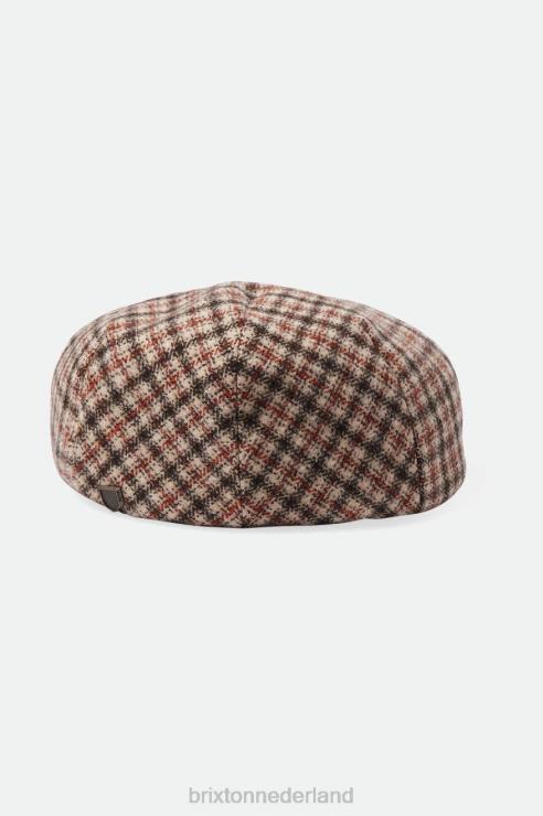 accessoires zand/donker aarde/paradijs oranje Brixton 0ZD0J295 Heren hooligan lichtgewicht platte pet
