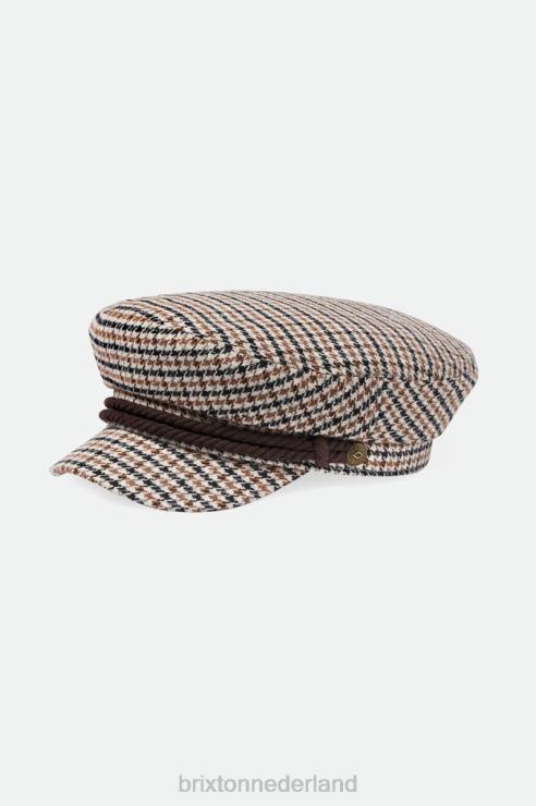 accessoires zand/donkere aarde/zwart Brixton 0ZD0J308 Heren fiddler visser cap