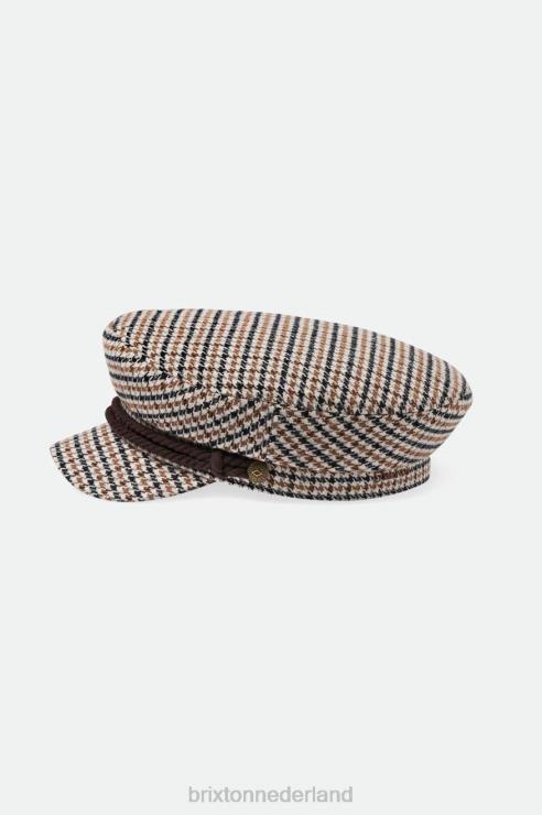 accessoires zand/donkere aarde/zwart Brixton 0ZD0J308 Heren fiddler visser cap