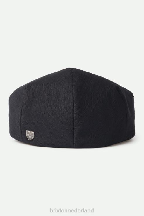 accessoires zwart Brixton 0ZD0J297 Heren hooligan platte pet