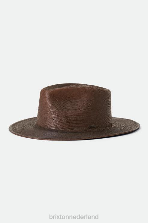 accessoires donker bruin Brixton 0ZD0J183 Heren marcos fedora
