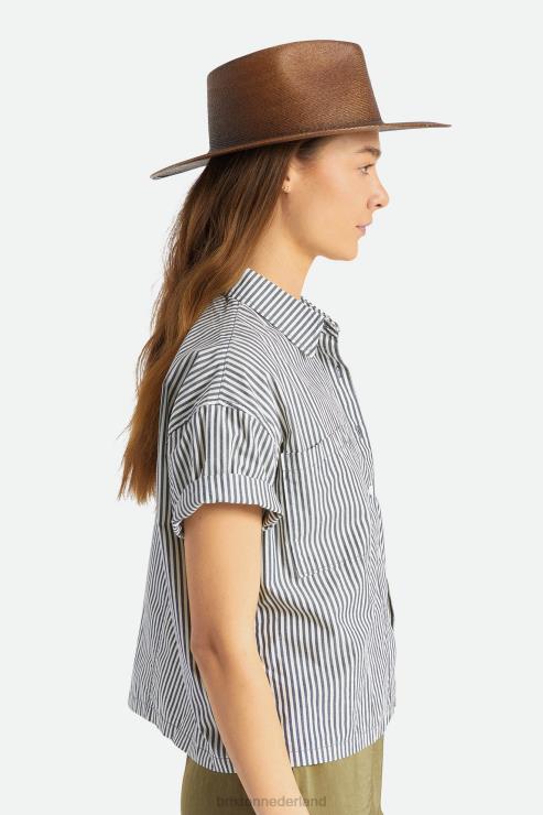 accessoires donker bruin Brixton 0ZD0J183 Heren marcos fedora