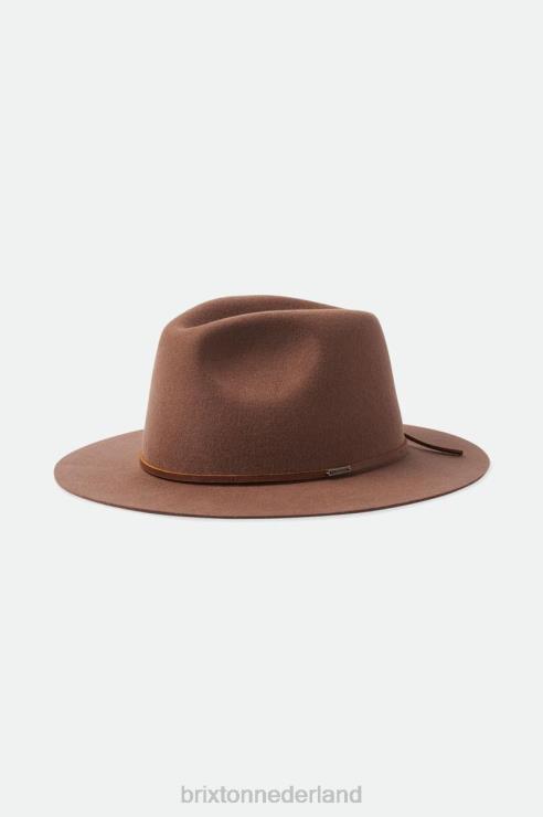 accessoires donkere tint Brixton 0ZD0J232 Heren wesley gleufhoed