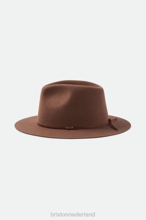 accessoires donkere tint Brixton 0ZD0J232 Heren wesley gleufhoed