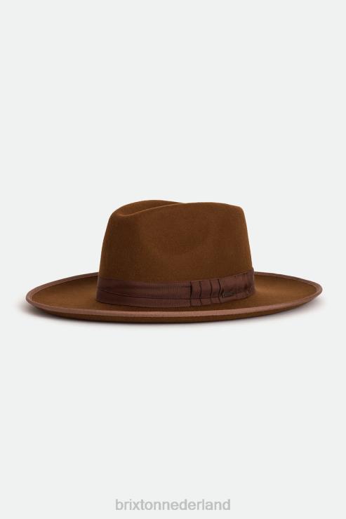accessoires koffie Brixton 0ZD0J217 Heren reno fedora