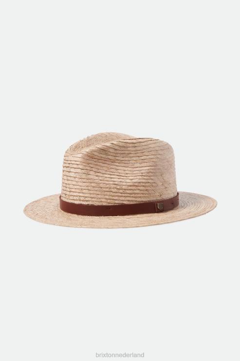 accessoires natuurlijk Brixton 0ZD0J175 Heren messer gleufhoed van stro