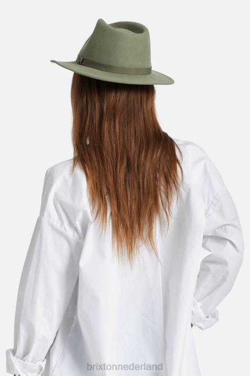 accessoires olijven overschot Brixton 0ZD0J226 Heren messer verpakbare fedora