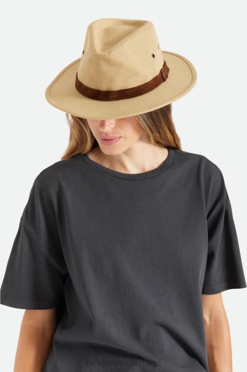 accessoires safari Brixton 0ZD0J228 Heren messer avontuur fedora