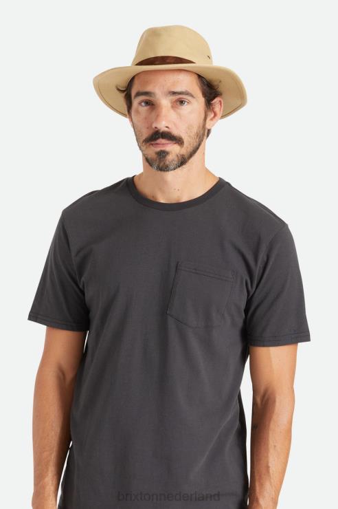 accessoires safari Brixton 0ZD0J228 Heren messer avontuur fedora