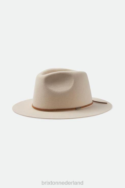 accessoires witte pet Brixton 0ZD0J233 Heren wesley gleufhoed
