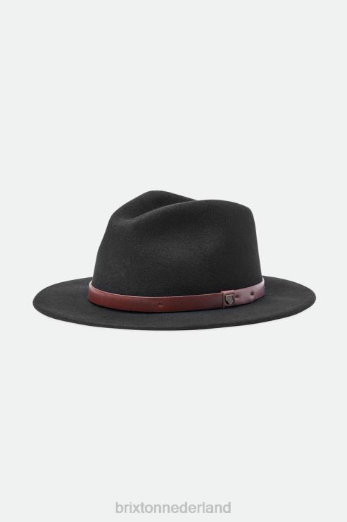 accessoires zwart Brixton 0ZD0J212 Heren messer fedora