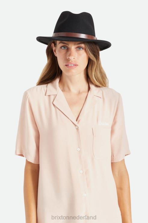 accessoires zwart Brixton 0ZD0J212 Heren messer fedora