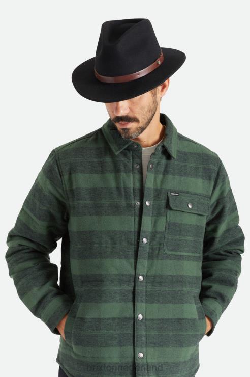 accessoires zwart Brixton 0ZD0J212 Heren messer fedora