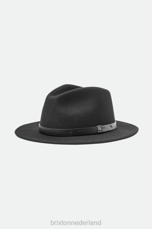 accessoires zwart Brixton 0ZD0J213 Heren messer fedora
