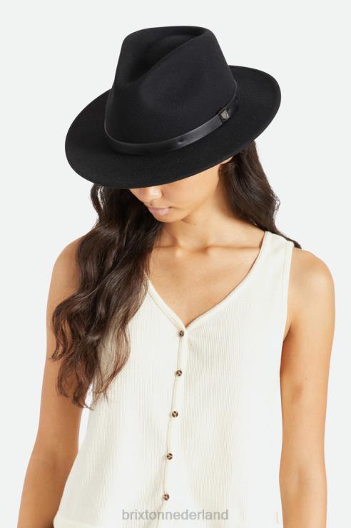 accessoires zwart Brixton 0ZD0J213 Heren messer fedora