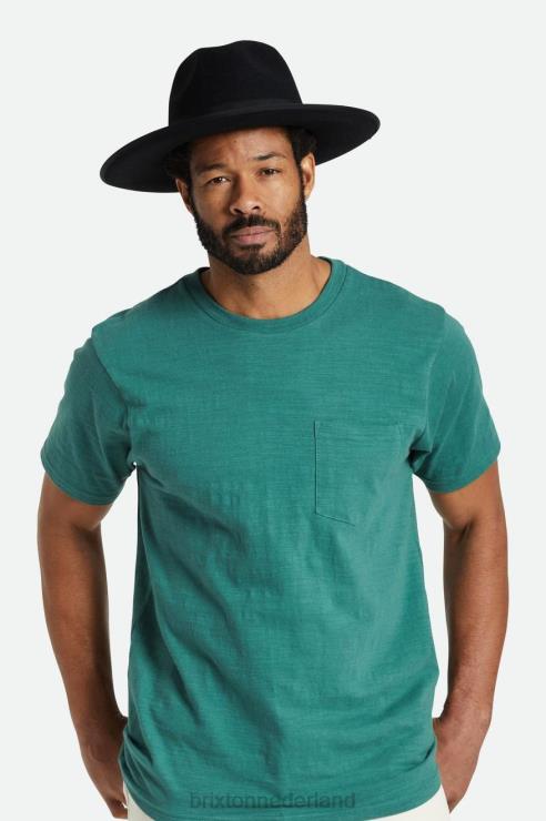 accessoires zwart Brixton 0ZD0J220 Heren reno fedora