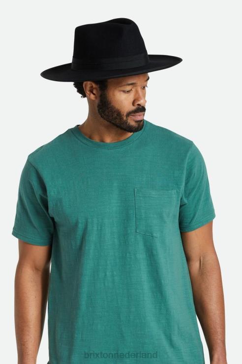 accessoires zwart Brixton 0ZD0J220 Heren reno fedora