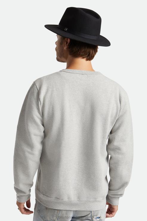 accessoires zwart Brixton 0ZD0J225 Heren messer verpakbare fedora