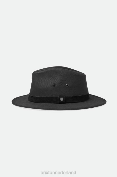 accessoires zwart Brixton 0ZD0J230 Heren messer avontuur fedora