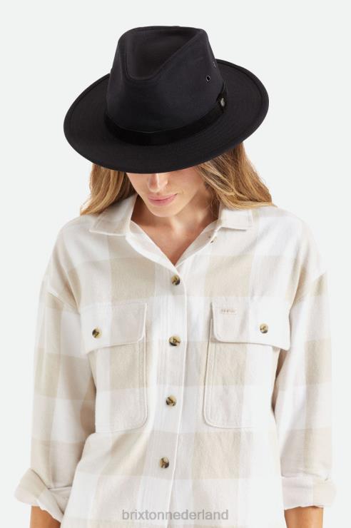 accessoires zwart Brixton 0ZD0J230 Heren messer avontuur fedora
