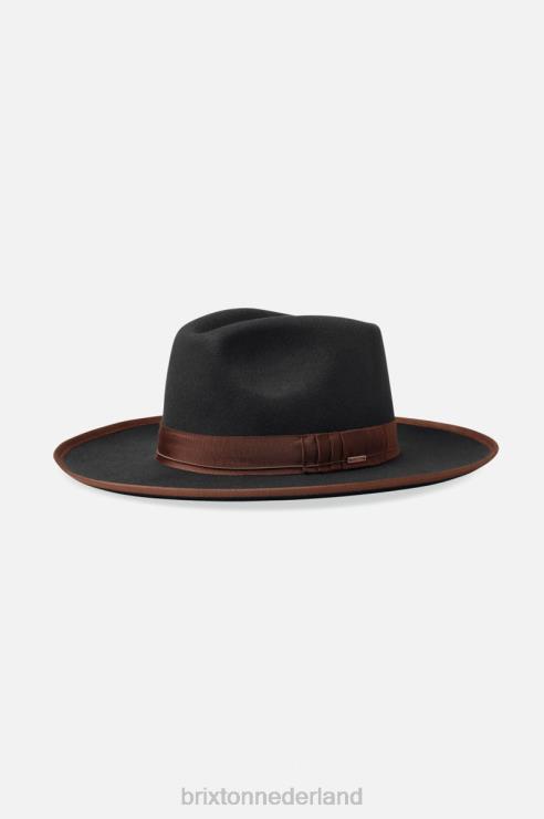 accessoires zwart bruin Brixton 0ZD0J218 Heren reno fedora
