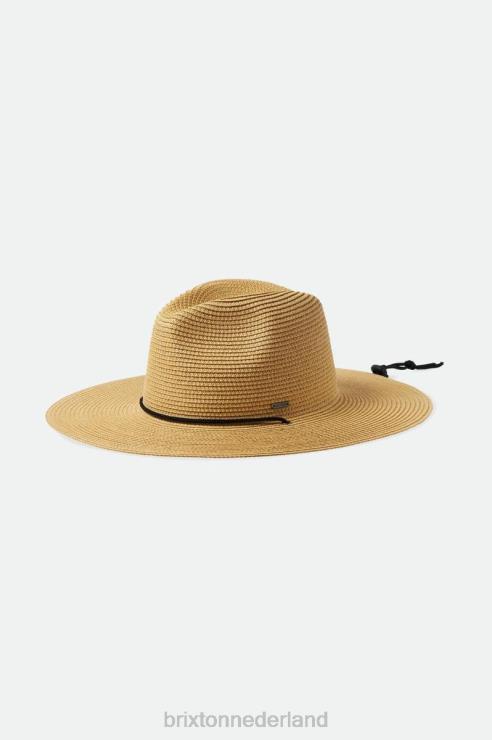 accessoires bruinen Brixton 0ZD0J185 Heren mitch opvouwbare zonnehoed