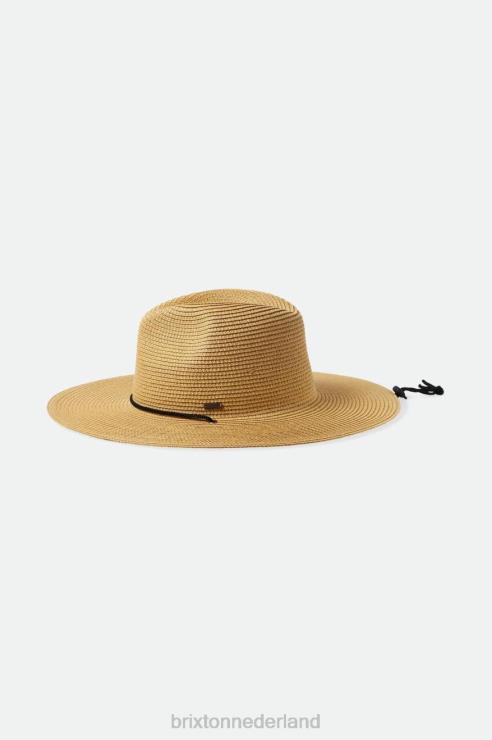 accessoires bruinen Brixton 0ZD0J185 Heren mitch opvouwbare zonnehoed