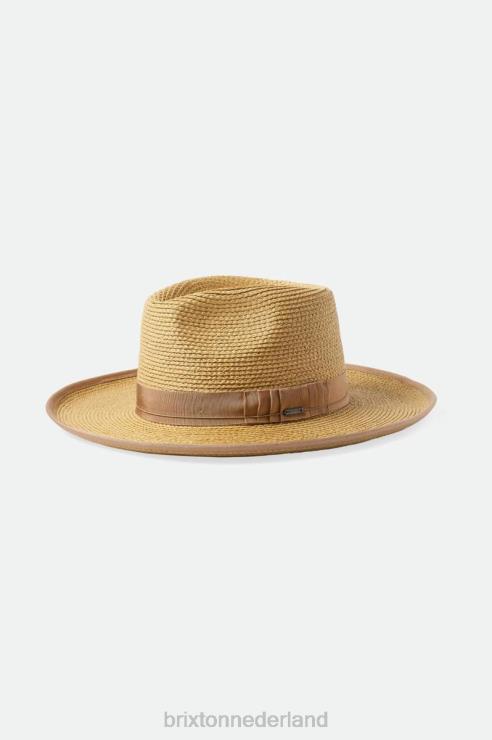 accessoires bruinen/bruinen Brixton 0ZD0J190 Heren reno strooien hoed