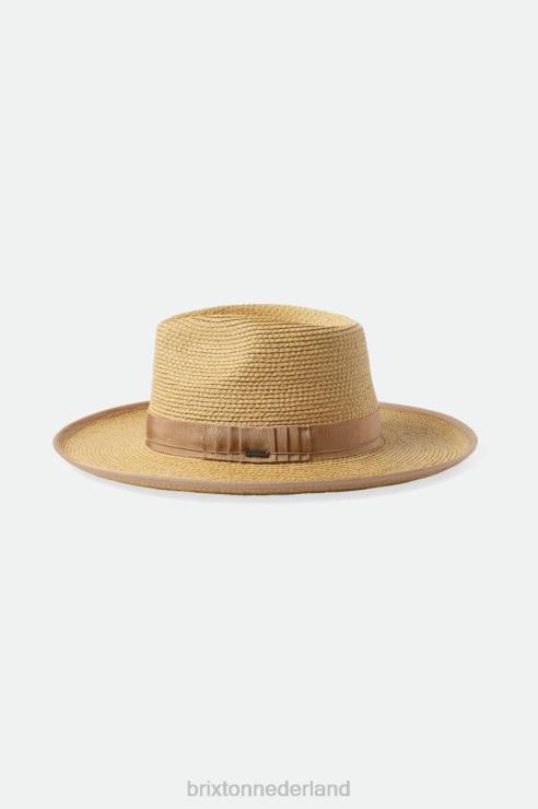 accessoires bruinen/bruinen Brixton 0ZD0J190 Heren reno strooien hoed