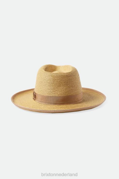 accessoires bruinen/bruinen Brixton 0ZD0J190 Heren reno strooien hoed