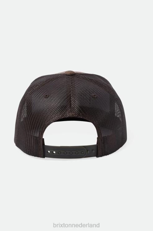 accessoires donkere aarde Brixton 0ZD0J244 Heren palmer juist mp vrachtwagenchauffeurpet