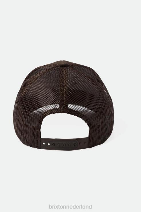 accessoires donkere aarde Brixton 0ZD0J256 Heren kam netplus mp vrachtwagenchauffeurpet