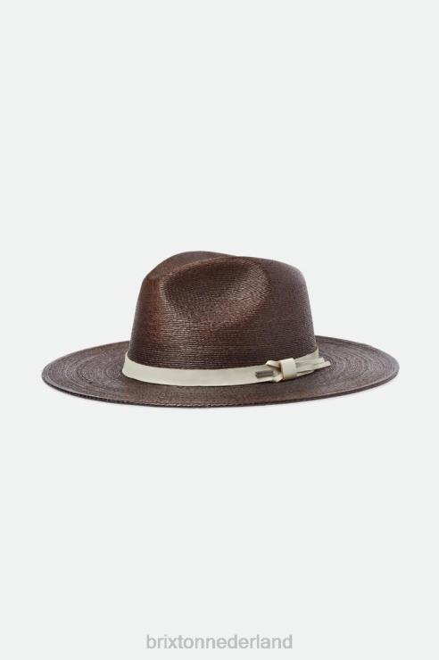 accessoires donkere aarde/natuurlijk Brixton 0ZD0J191 Heren veld echte strohoed
