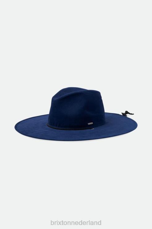 accessoires gewassen marine/stoffig blauw Brixton 0ZD0J210 Heren veld zonnehoed