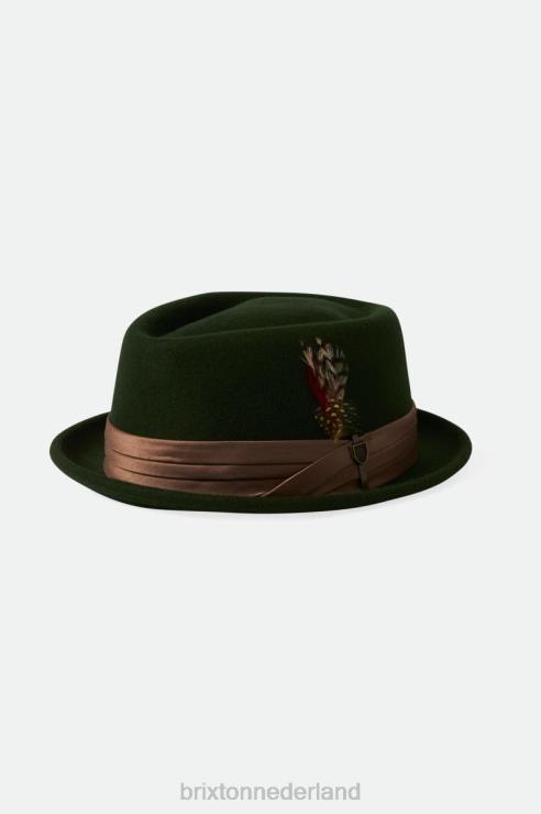 accessoires mos/brons Brixton 0ZD0J216 Heren stevige varkenspastei