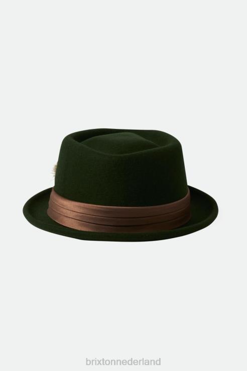 accessoires mos/brons Brixton 0ZD0J216 Heren stevige varkenspastei