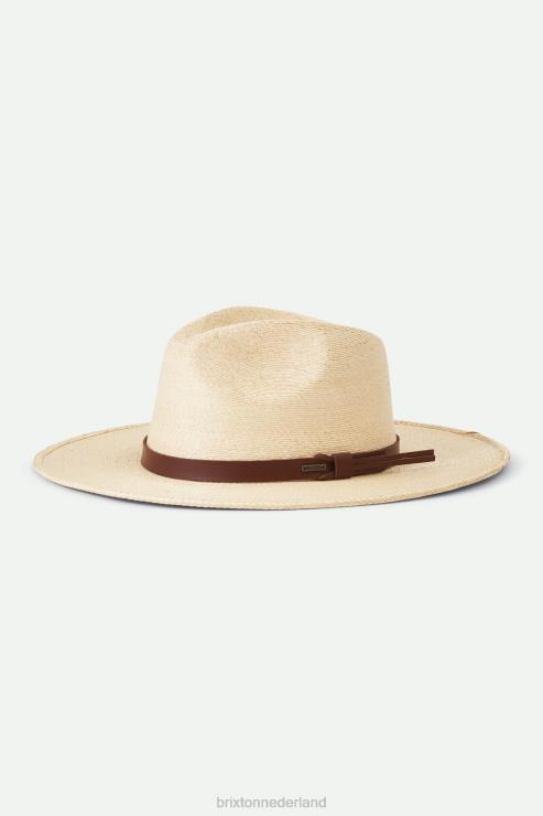 accessoires natuurlijk Brixton 0ZD0J192 Heren veld echte strohoed