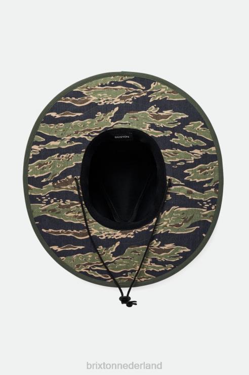 accessoires olijfoverschot / tijgercamouflage Brixton 0ZD0J211 Heren veld zonnehoed